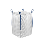 Anti-static ventilated bag in blue straps.
