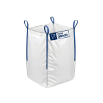 Food grade anti-static huge bag in blue straps.