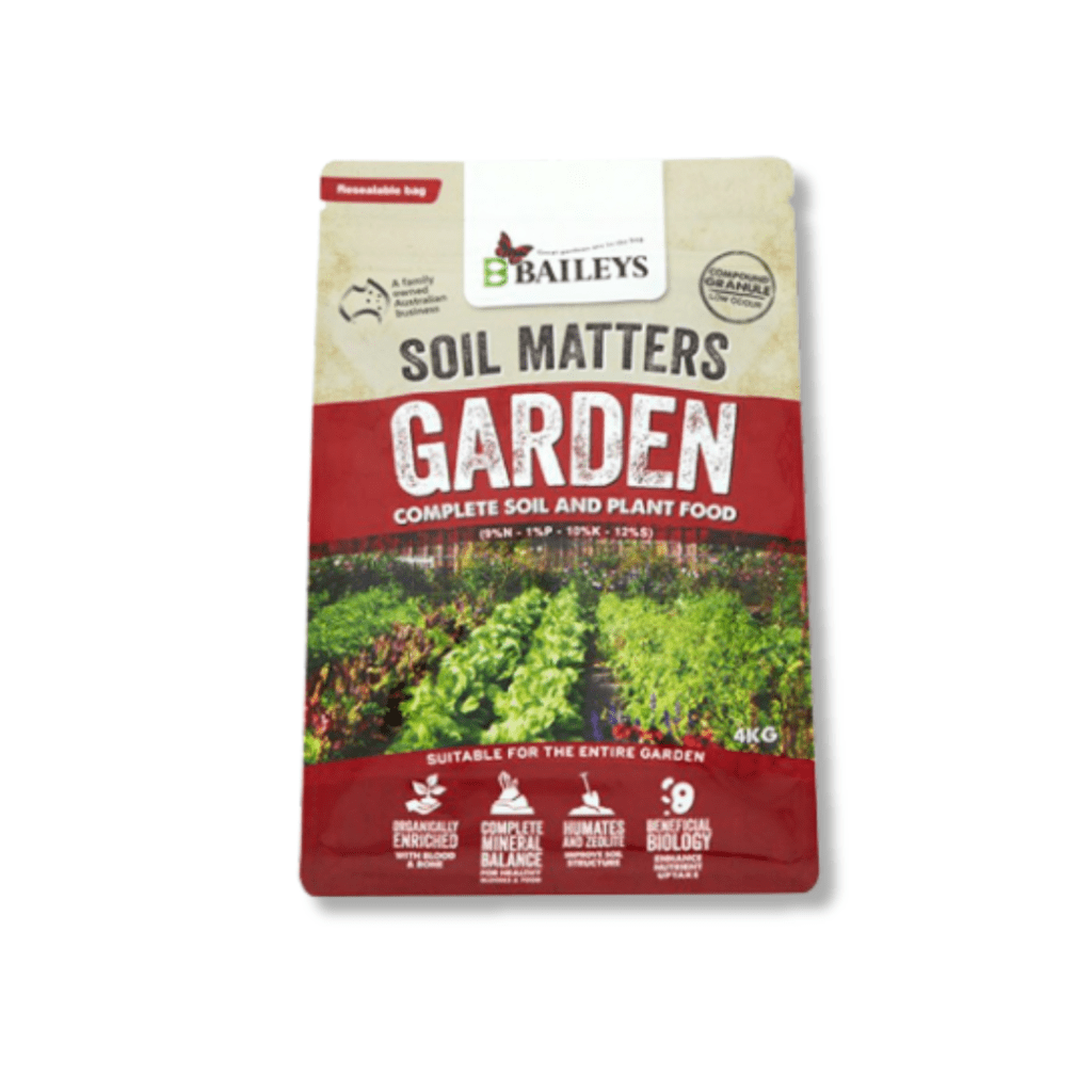 Laminated soil and plant food packet showing shelf-ready design for flexible packaging use.